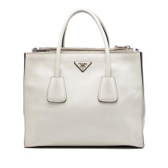 Prada Pre-owned Prada Glace Calf Twin Pocket Double Handle Satchel Ladies 1ZRKHJHHSHUS78OA