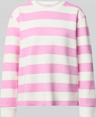 Christian Berg Sweatshirt mit Rundhalsausschnitt in Rosa, Gr&ouml;&szlig;e XXL