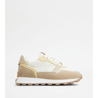 Tod's Sneakers in Suede and Fabric