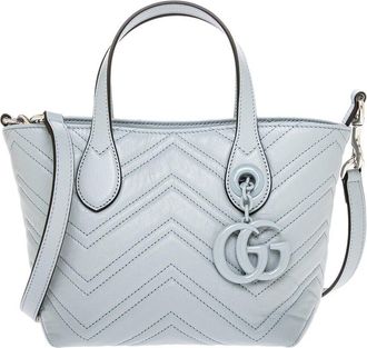 Gucci Gg Marmont Small Leather Tote
