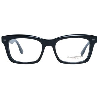 Ermenegildo Zegna ER-1038898 Plastic Full-Rim Eyeglasses - Black