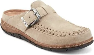 Earth Eileen Suede Clog in Taupe at Nordstrom, Size 7.5