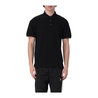 Palm Angels Polo Shirts, male, Black, XS, Polo Shirt
