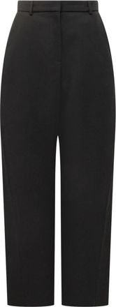 Givenchy Cocoon Tailored Pants - Dames - Broeken - Zwart - S - Wol - Broeken