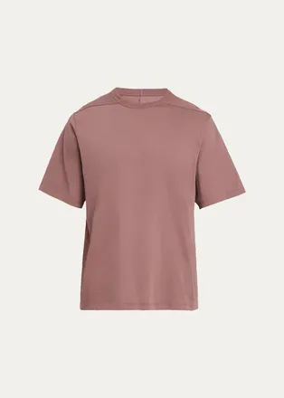 Rick Owens Mens Cotton Jersey Crewneck T-Shirt
