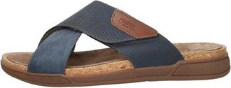 Rieker Open Teen - Heren - Sandalen - Blauw - 43 EU - Schoenen