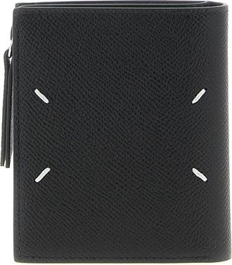 Maison Margiela Portafoglio Bi-Fold con Cuciture Iconiche - - Accessories - unisex - Nero - ONE SIZE