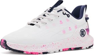 G/Fore Mg4+ O2 Gradient Skull Tees Golf Shoes Womens Golf Shoes Snow/Multi : 10.5 M, Synthetic