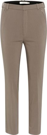 Inwear Slim-fit Broek - Dames - Slim Fit Broeken - Beige - L - Leer - Broeken