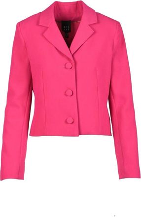 Access Fashion Polyester Blazer met Viscose - Dames - Blazers - Roze - S - Polyester - Jassen
