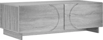 vidaXL Mesa De Centro Sonoma Gris 102 X 50,5 X 35 Cm Vidaxl