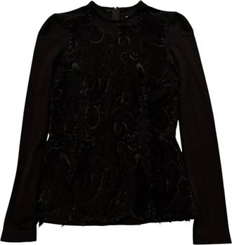 Maison Margiela Dames, Blouses & Shirts, Zwart, Maat: 2XS