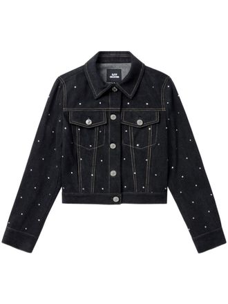 Sjyp Giacca con strass - Nero