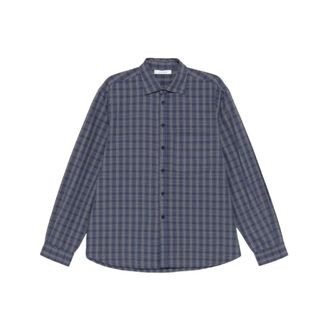 Gimaguas Ruben Shirt - Dames - Blouses & Shirts - Blauw - Maat: 2XL Katoen