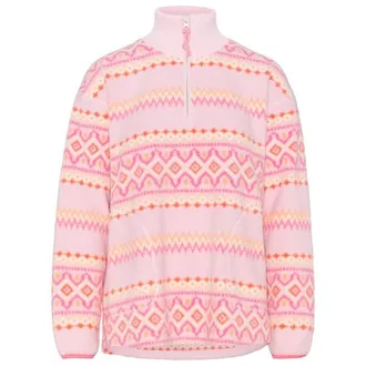 Kari Traa Ruthie Midlayer Half Zip Fleecepullover f&uuml;r Damen | rosa
