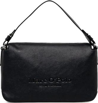 Marc O'Polo Borsa tote con logo goffrato - Blu