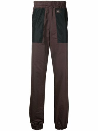 (di)vision Pantaloni sportivi con design color-block - Marrone