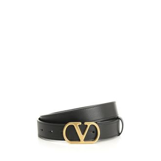 Valentino Garavani Dames, Accessoires, Zwart, Maat: 70 CM Leer