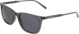 Nautica N6268S 015 Mens Sunglasses Grey Size 55
