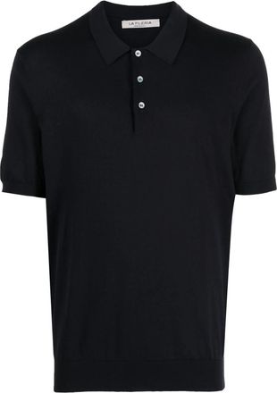 La Fileria Short-sleeve Cotton Polo Shirt