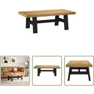 vidaXL vidaXL Tavolo in legno - Tavolino NOAIN Gambe a Forma di A 120x60x40cm in Legno Massello