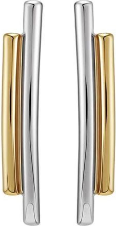 Vince Camuto Two-Tone Double Bar Drop Earrings at Nordstrom Rack