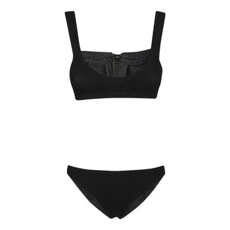 Hunza G Donna, Costumi da bagno, Nero, Taglia unica, new