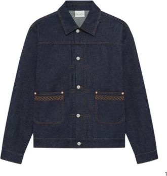 Dr&ocirc;le de Monsieur La Veste Denim Brut - Heren - Spijkerjassen - Blauw - M - Denim - Jassen