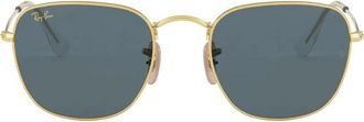 Ray-Ban Vintage Stijl Zonnebril Rb 3857 - unisex - Zonnebrillen - Geel - 51 MM - Accessoires