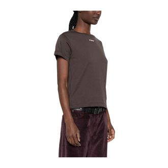 Pinko Pinko, Dames, Tops, Bruin, Maat: XS Katoen