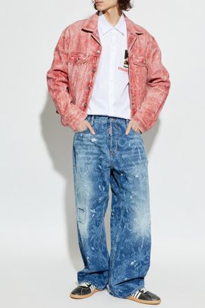 Dsquared2 Shirt With Print, Mens, White