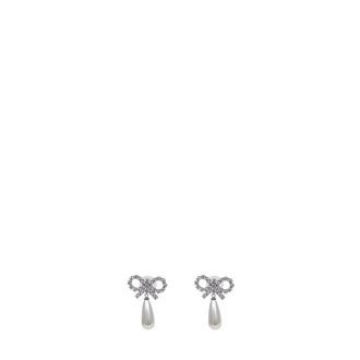 Self Portrait 631E-Pearl Oorbellen - Dames - Oorbellen - Wit - ONE Size - Accessoires