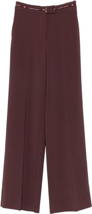 Elisabetta Franchi Trousers Red