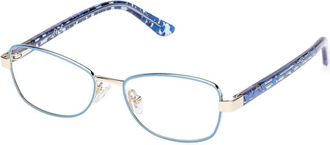 Guess Navy Silver Brillenmontuur - unisex - Brillen - Blauw - 48 MM - Accessoires
