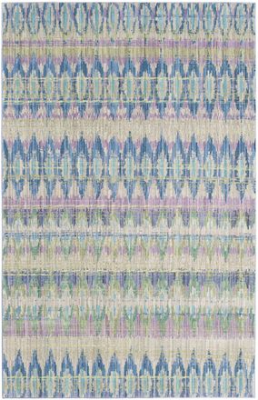 Safavieh Alfombra poli&eacute;ster viola/multicolore 122 x 183 cm
