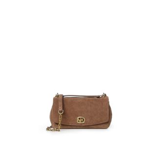Michael Kors Bolso de hombro convertible peque&ntilde;o Bryant de ante - Bags - Mujer - Marr&oacute;n - ONE SIZE
