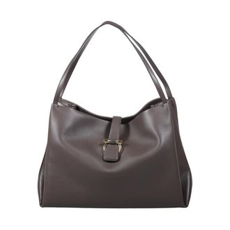 Ferragamo Shoulder Bags, female, Brown, Size: ONE SIZE Tote M Bag