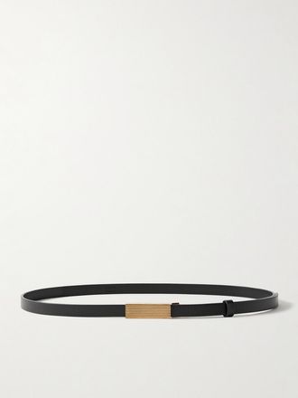 Khaite Cintura In Pelle Empire - Nero