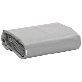 vidaXL Lona Gris 3x4 M 650 G/m&sup2; Vidaxl