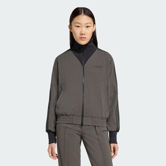 adidas Originals Womens Tailored Tracksuit Jacket - Dark Green - Size X-Small