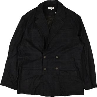 Opening Ceremony Blazer doppiopetto a quadri - Verde