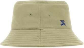 Burberry Womens Cotton Bucket Hat Beige