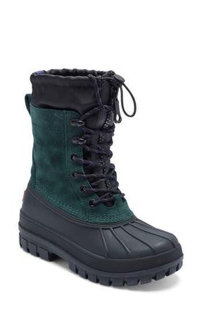 Hunter Skylar Waterproof Boot in Dark Green at Nordstrom Rack, Size 5