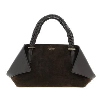 Ferragamo Scarf Th S Handbag - female - Ferragamo - Handbags - Brown - ONE SIZE - Bags