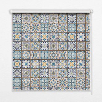 Tulup Tenda A Rullo Interna Per Finestra - Tenda Filtrante Luce - Tenda Privacy - Tenda Decorativa Rettangolare - Rullo Per Interni - (120 Cm X 140 Cm) - Ma