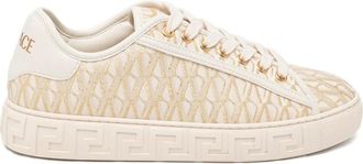 Versace Sneakers in tela - Toni neutri
