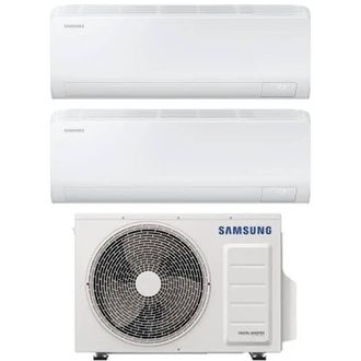 Samsung Aire Acondicionado Dual Split Reversible Samsung Cebu S2 9000+12000 Btu Inverter Wi-fi (aj040txj2kg)