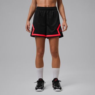 Nike Jordan Womens Jordan Sport 4 Diamond Shorts in Black | FN5134-013