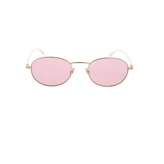 Saint Laurent Rechthoekige zonnebril - unisex - Accessoires - Geel - Maat: ONE Size