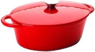 Ibili Cocotte Ibili Oval 726027r 27x21 3,3l Roja